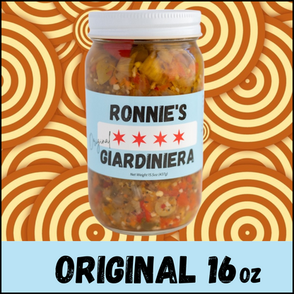 16oz Original Giardiniera (Mild/Medium)